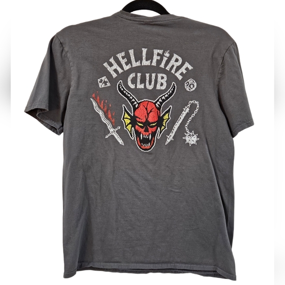 Stranger Things Hellfire Club Demon Graphic Tee - Picture 4 of 4